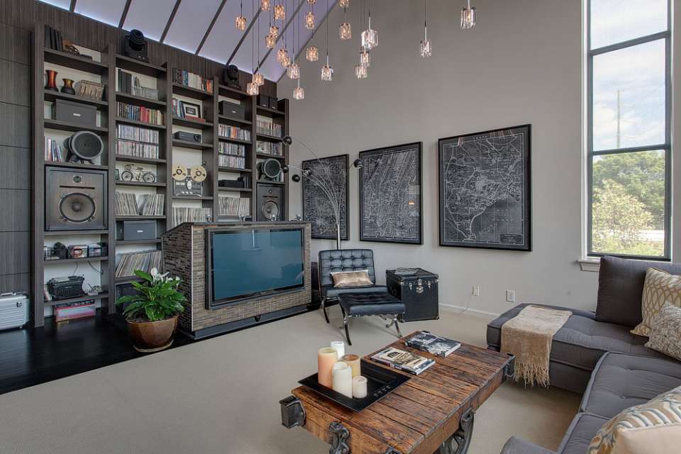  This real estate photography shoot in Raleigh was for this cool loft
